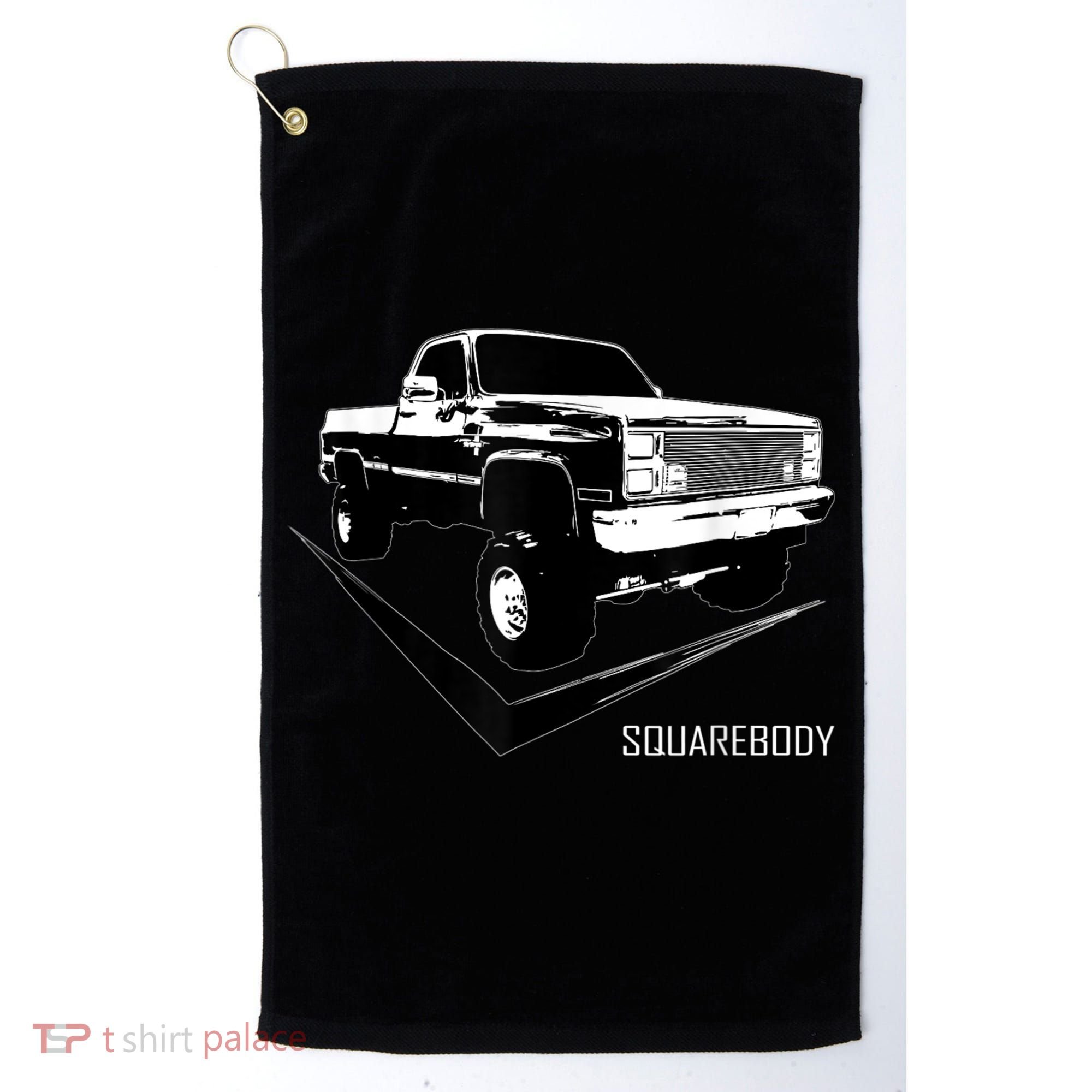 Classic Square Body Truck Squarebody Golf Towel