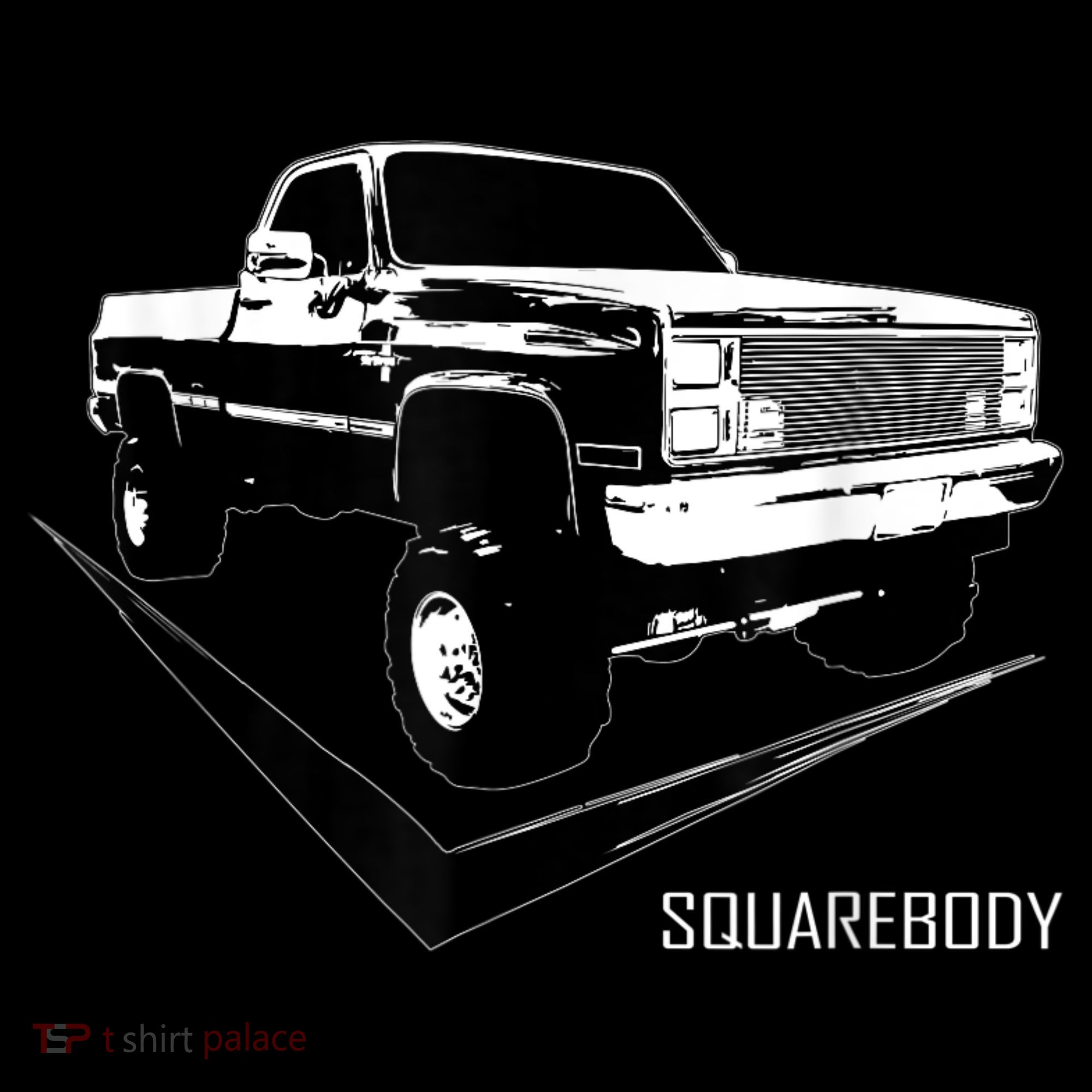 Classic Square Body Truck Squarebody Kids T-Shirt