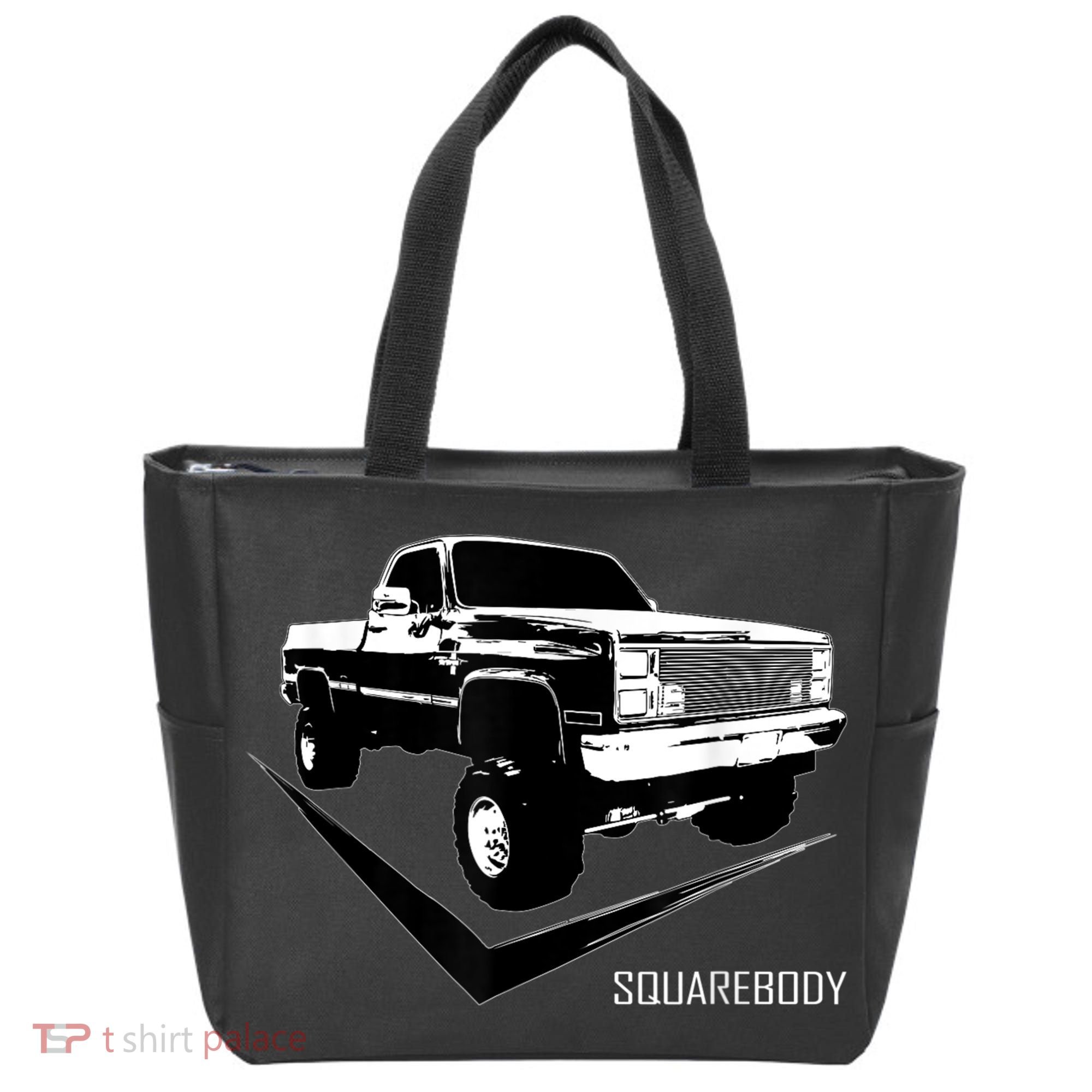 Classic Square Body Truck Squarebody Tote Bag