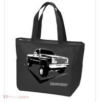 Classic Square Body Truck Squarebody Tote Bag thumb 3