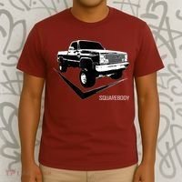 Classic Square Body Truck Squarebody T-Shirt thumb 3