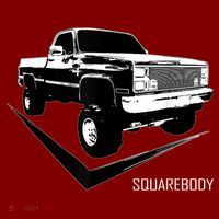 Classic Square Body Truck Squarebody T-Shirt thumb 7