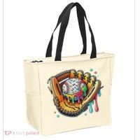 Cool Sport Baseball Glove Drip With Sprinkles Drip Tote Bag thumb 2