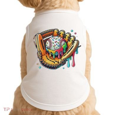 Cool Sport Baseball Glove Drip With Sprinkles Drip Doggie Tank