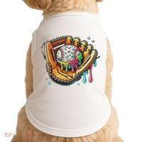 Cool Sport Baseball Glove Drip With Sprinkles Drip Doggie Tank thumb 0