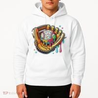 Cool Sport Baseball Glove Drip With Sprinkles Drip Hoodie thumb 2