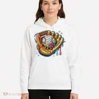 Cool Sport Baseball Glove Drip With Sprinkles Drip Hoodie thumb 5