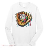 Cool Sport Baseball Glove Drip With Sprinkles Drip Long Sleeve Shirt thumb 0