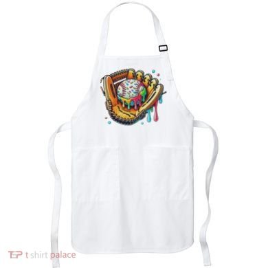 Cool Sport Baseball Glove Drip With Sprinkles Drip Apron