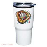Cool Sport Baseball Glove Drip With Sprinkles Drip Tumbler thumb 0
