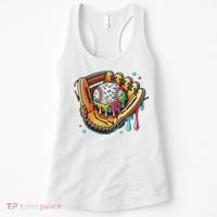Cool Sport Baseball Glove Drip With Sprinkles Drip Women's Tank Top thumb 0