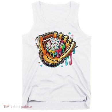 Cool Sport Baseball Glove Drip With Sprinkles Drip Tank Top