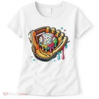 Cool Sport Baseball Glove Drip With Sprinkles Drip Women's T-Shirt thumb 0