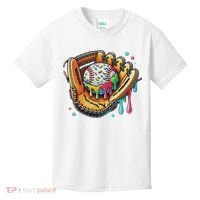 Cool Sport Baseball Glove Drip With Sprinkles Drip Kids T-Shirt thumb 0
