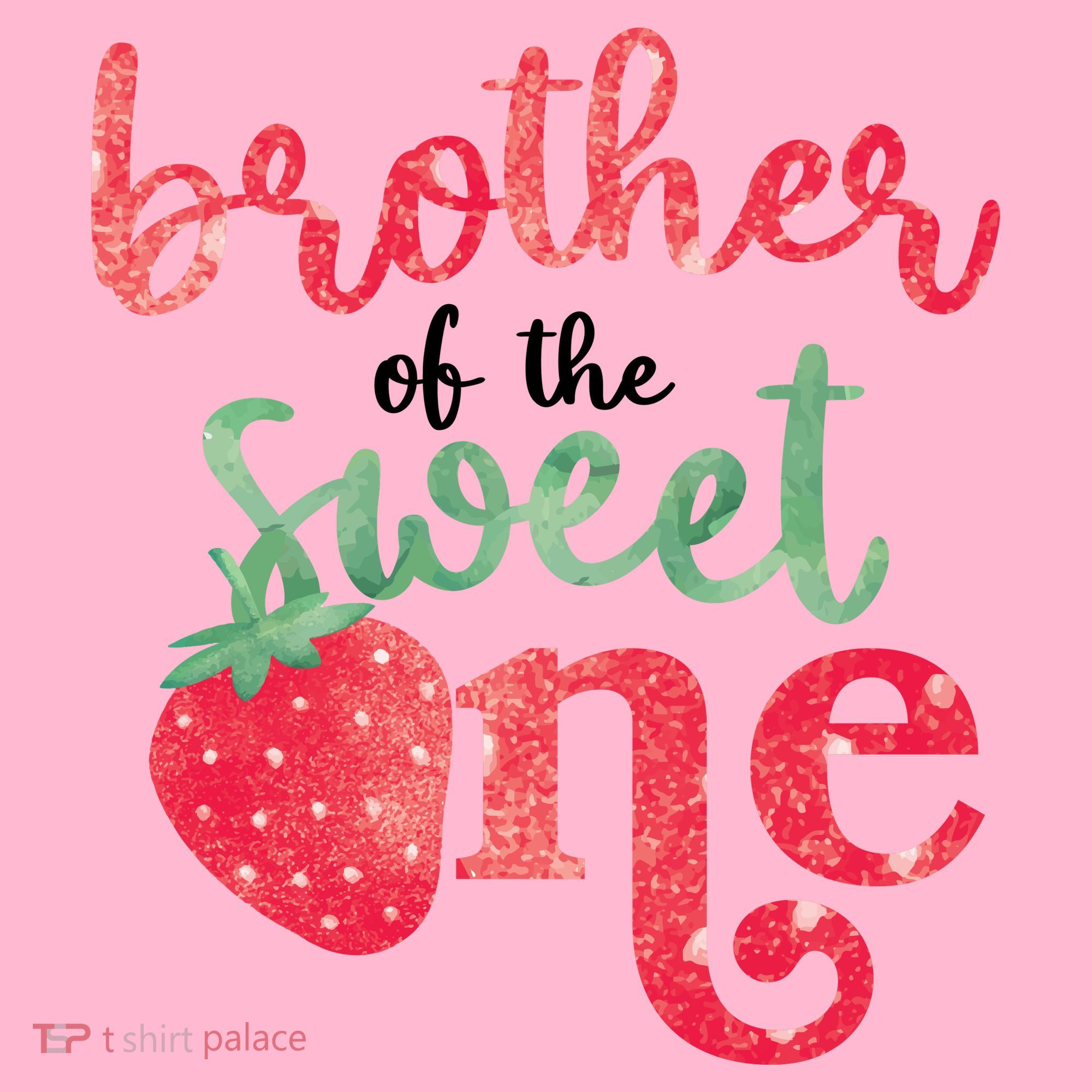 Cute Strawberry Brother Of The Sweet One Coaster