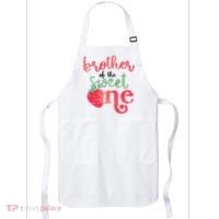Cute Strawberry Brother Of The Sweet One Apron thumb 0