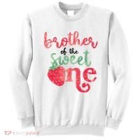Cute Strawberry Brother Of The Sweet One Sweatshirt thumb 0