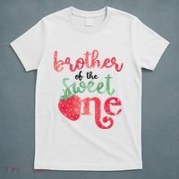 Cute Strawberry Brother Of The Sweet One T-Shirt thumb 5
