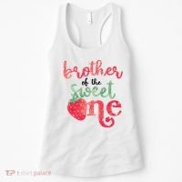 Cute Strawberry Brother Of The Sweet One Women's Tank Top thumb 0
