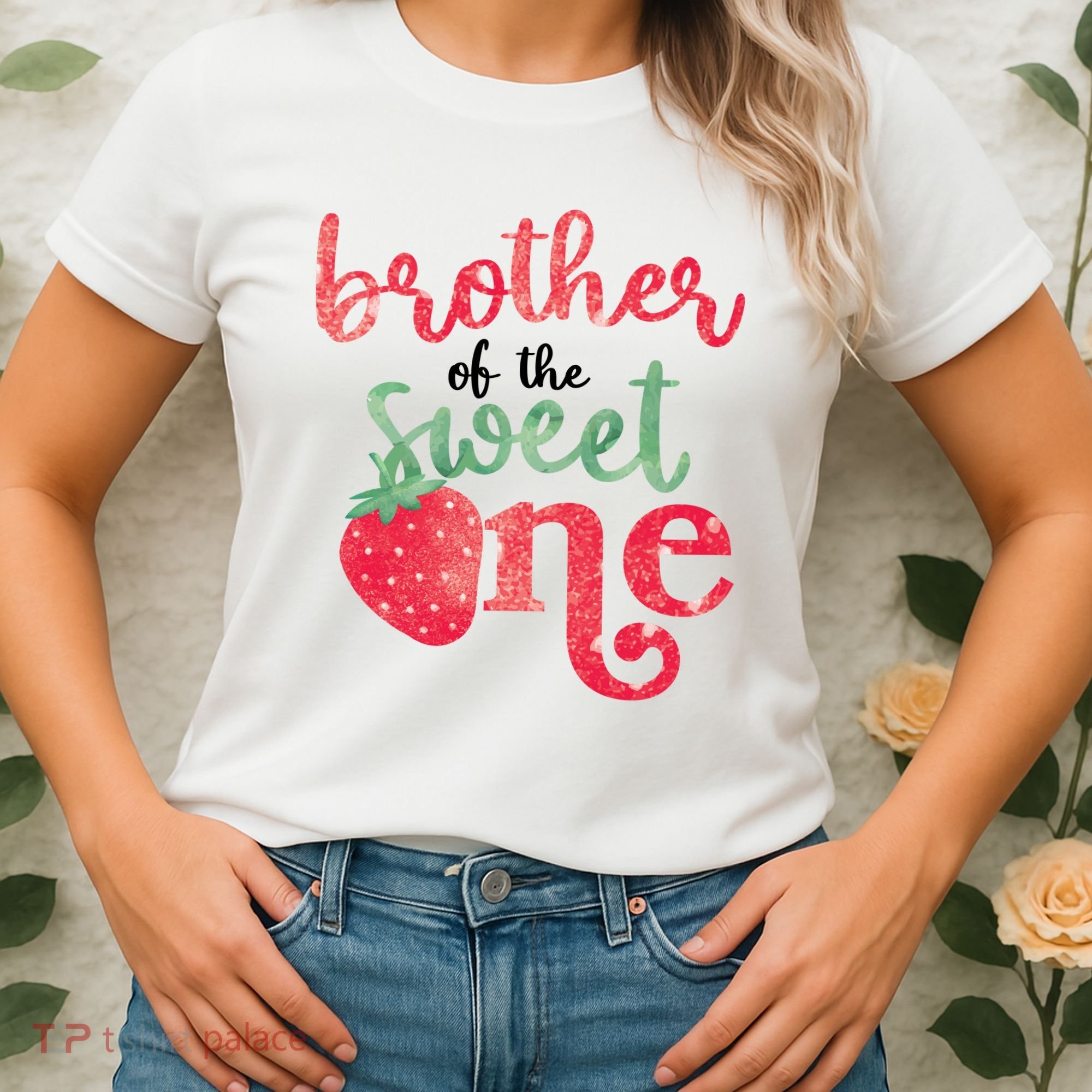 Cute Strawberry Brother Of The Sweet One Women's T-Shirt