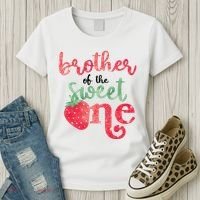 Cute Strawberry Brother Of The Sweet One Women's T-Shirt thumb 3
