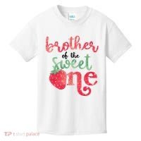 Cute Strawberry Brother Of The Sweet One Kids T-Shirt thumb 0