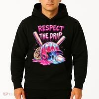 Cool Sport Baseball Home Plate Drip With Sprinkles Drip  Hoodie thumb 2