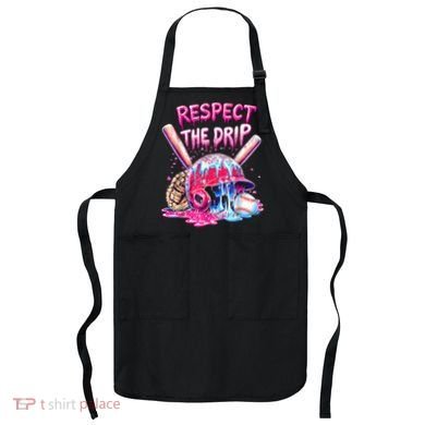 Cool Sport Baseball Home Plate Drip With Sprinkles Drip  Apron