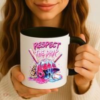 Cool Sport Baseball Home Plate Drip With Sprinkles Drip  Coffee Mug thumb 3
