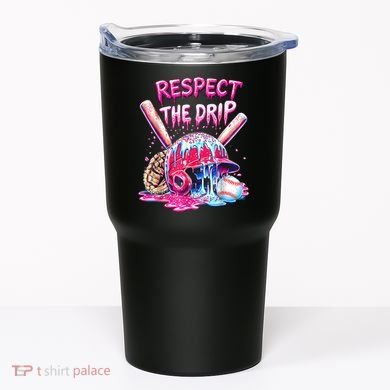 Cool Sport Baseball Home Plate Drip With Sprinkles Drip  Tumbler