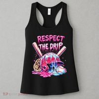 Cool Sport Baseball Home Plate Drip With Sprinkles Drip  Women's Tank Top thumb 3