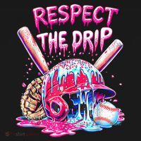 Cool Sport Baseball Home Plate Drip With Sprinkles Drip  Women's Tank Top thumb 5