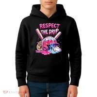 Cool Sport Baseball Home Plate Drip With Sprinkles Drip  Kids Hoodie thumb 4