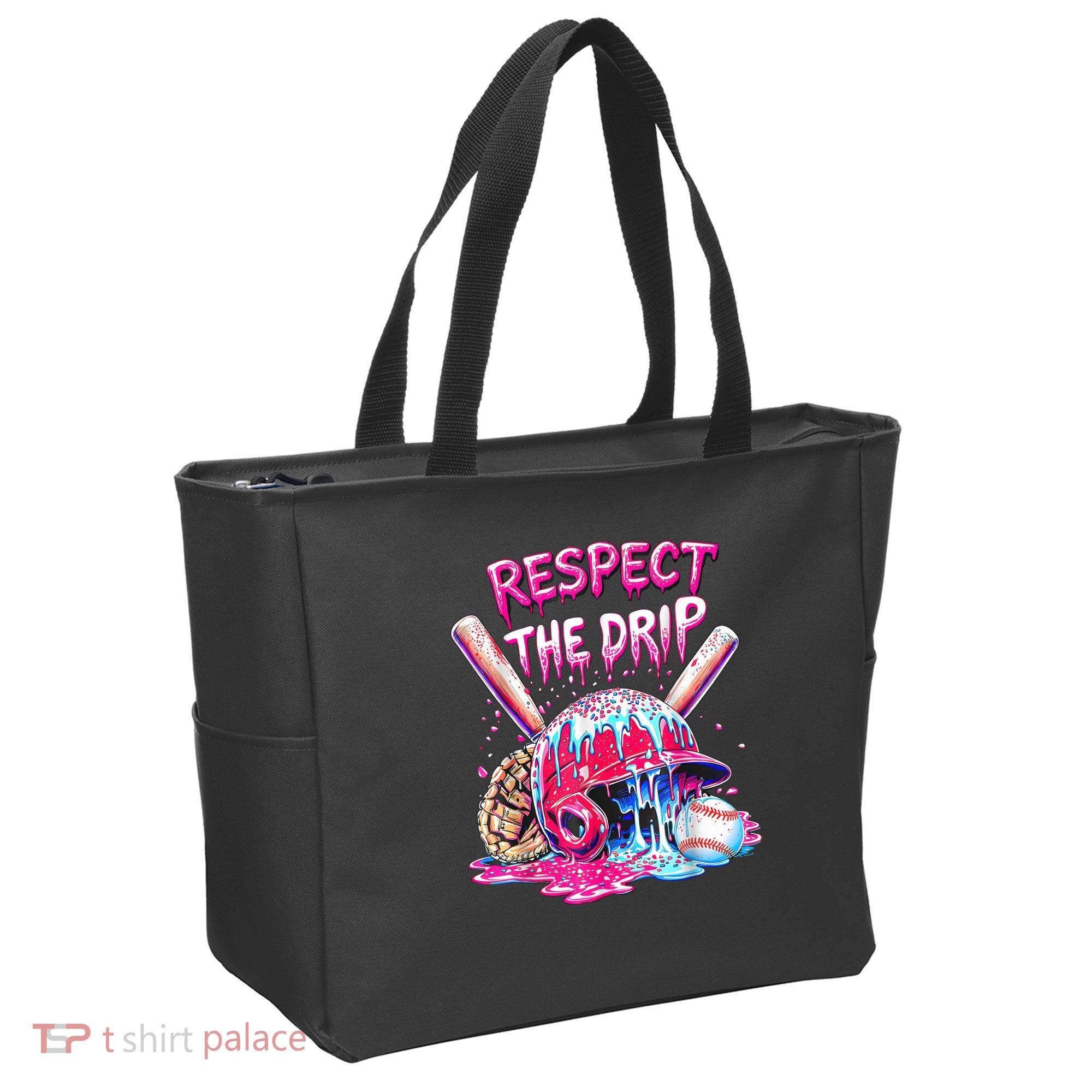 Cool Sport Baseball Home Plate Drip With Sprinkles Drip  Tote Bag