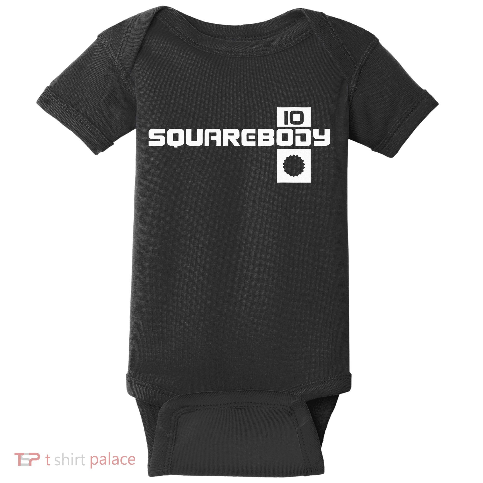 Classic Square Body Emblem C10 Truck Old School Truck Baby Bodysuit