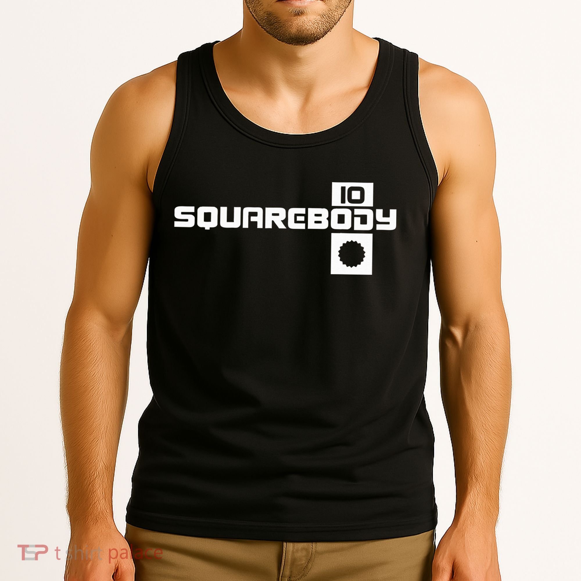 Classic Square Body Emblem C10 Truck Old School Truck Tank Top