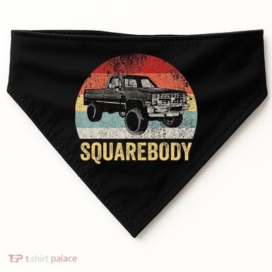 Classic Square Body Truck Squarebody  USA-Made Doggie Bandana
