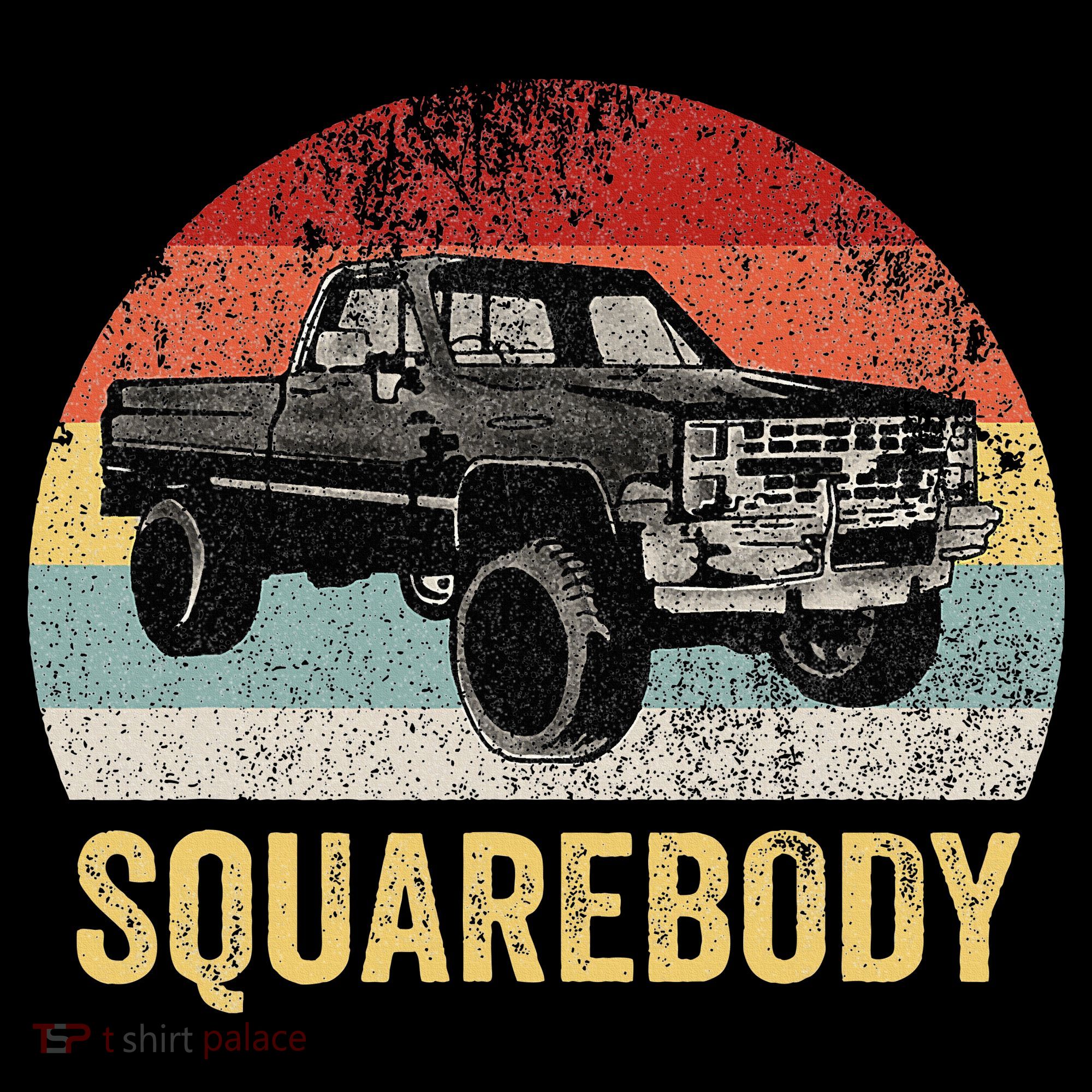 Classic Square Body Truck Squarebody  Long Sleeve Shirt