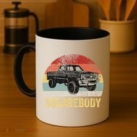 Classic Square Body Truck Squarebody  Coffee Mug thumb 4