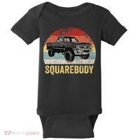Classic Square Body Truck Squarebody  Baby Bodysuit thumb 0