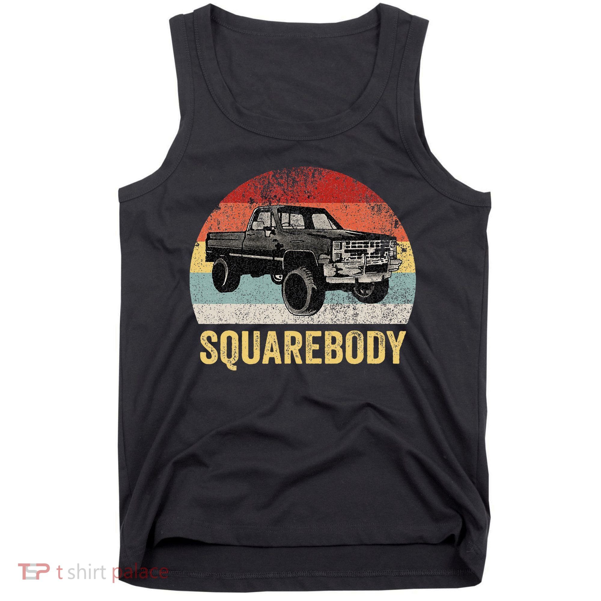 Classic Square Body Truck Squarebody  Tank Top