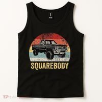 Classic Square Body Truck Squarebody  Tank Top thumb 2