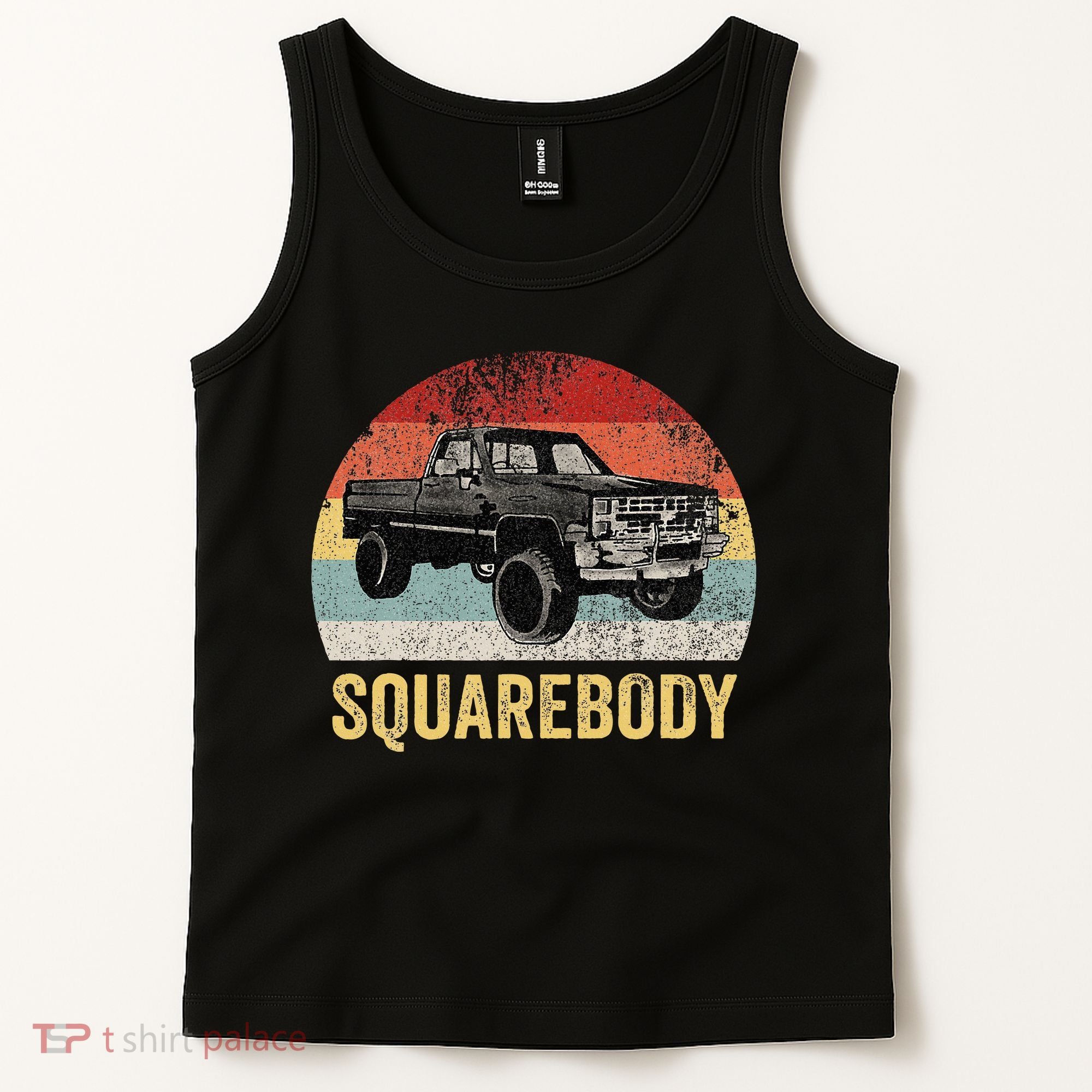 Classic Square Body Truck Squarebody  Tank Top