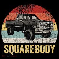 Classic Square Body Truck Squarebody  Tank Top thumb 6