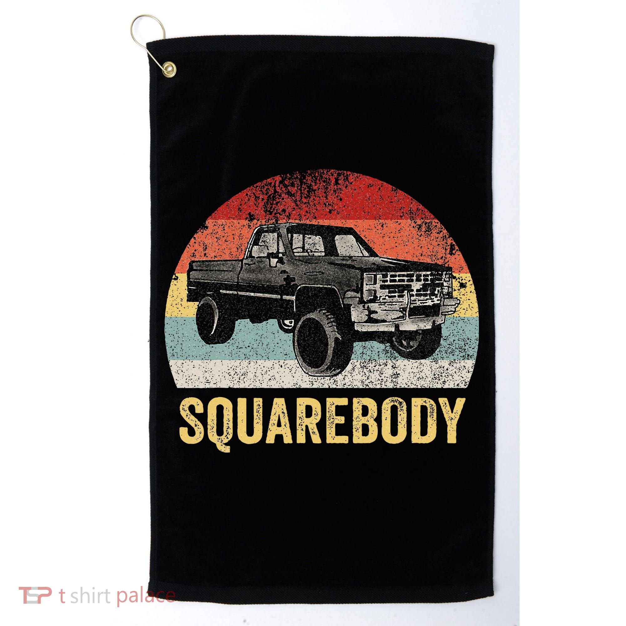 Classic Square Body Truck Squarebody  Golf Towel
