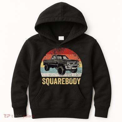 Classic Square Body Truck Squarebody  Kids Hoodie