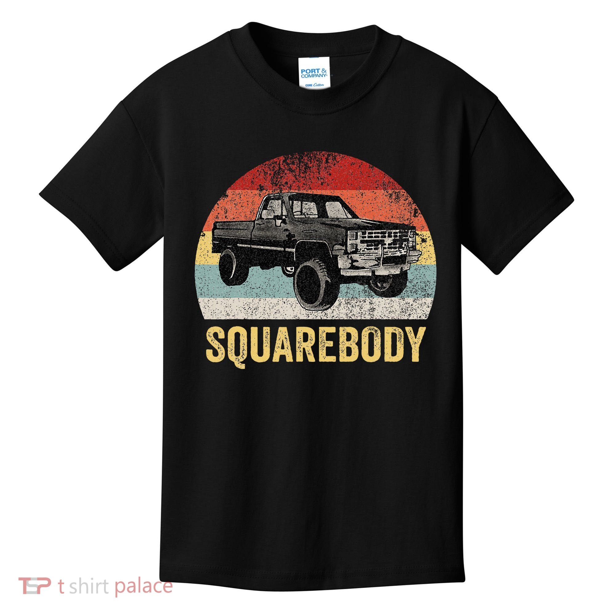 Classic Square Body Truck Squarebody  Kids T-Shirt
