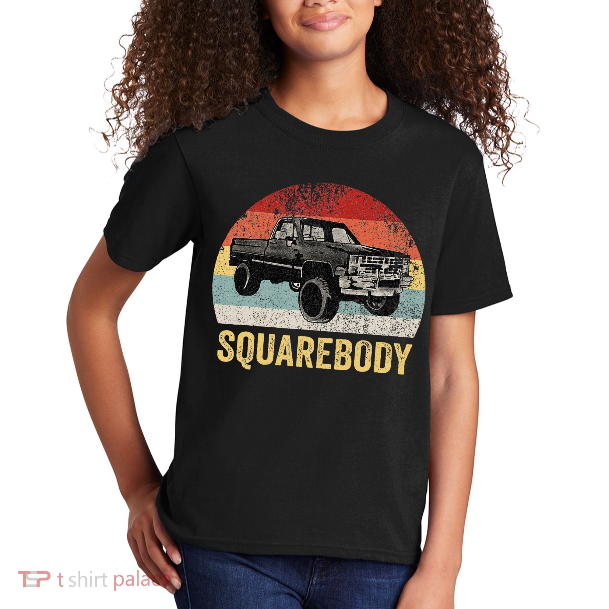 Classic Square Body Truck Squarebody  Kids T-Shirt