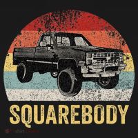 Classic Square Body Truck Squarebody  Kids T-Shirt thumb 4