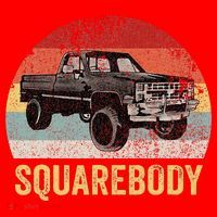 Classic Square Body Truck Squarebody  Santa Hat thumb 1